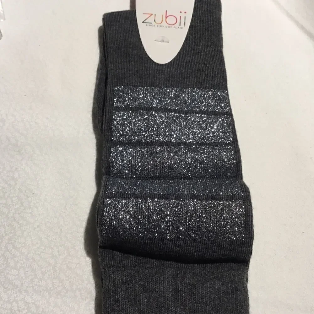 SALE. BUY 5/$10.    NWT. Girls Knee Socks Sz 4. Black
